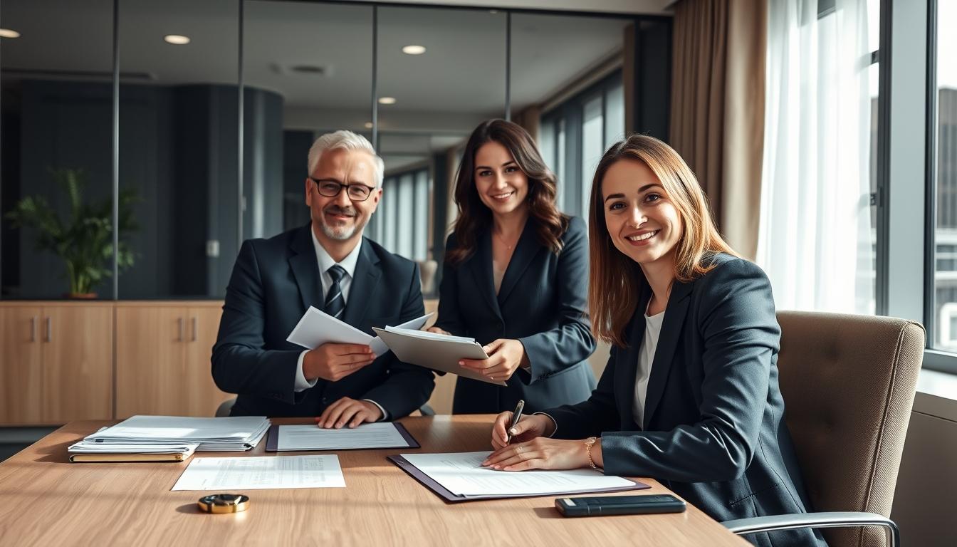 Family elder care planning discussion